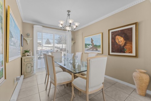 Dining room - 486 Rue Donatien, Laval (Fabreville), QC - Indoor Photo Showing Dining Room