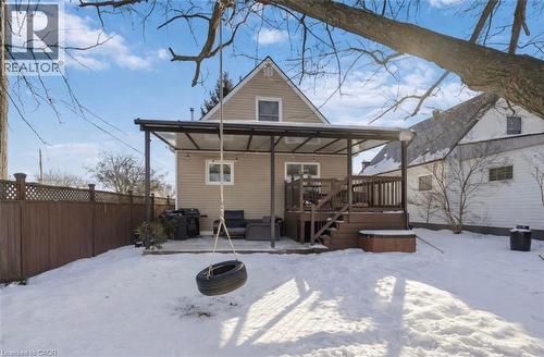 182 East 33Rd Street, Hamilton, ON - Outdoor With Deck Patio Veranda