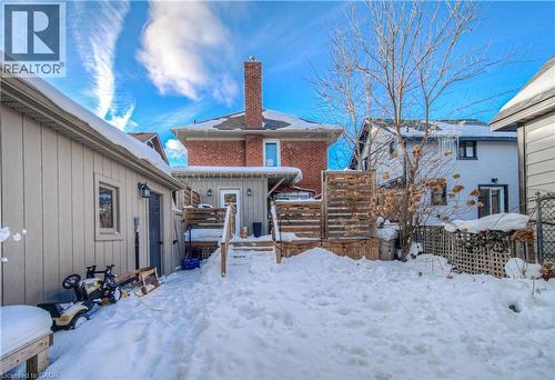 31 Stirling Avenue N, Kitchener, ON - Outdoor With Deck Patio Veranda