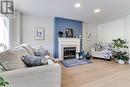 87 Stemmle Drive, Aurora, ON  - Indoor Photo Showing Living Room With Fireplace 