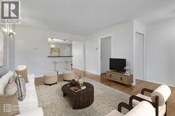 Virtually Staged Living Room - 