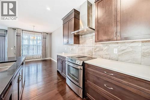 88 Nolanhurst Crescent Nw, Calgary, AB - Indoor Photo Showing Kitchen With Stainless Steel Kitchen With Upgraded Kitchen