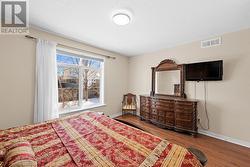 Tons of space for dresser & TV wall mount. - 