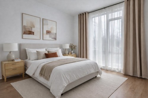 Chambre à coucher - 105-5265 Rue Mackenzie, Montréal (Côte-Des-Neiges/Notre-Dame-De-Grâce), QC - Indoor Photo Showing Bedroom