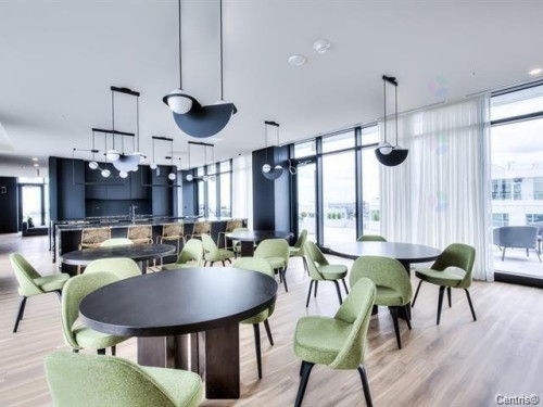 Salle communautaire - 105-5265 Rue Mackenzie, Montréal (Côte-Des-Neiges/Notre-Dame-De-Grâce), QC - Indoor Photo Showing Dining Room