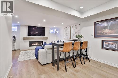 565 Harmony Avenue, Burlington, ON - Indoor With Fireplace