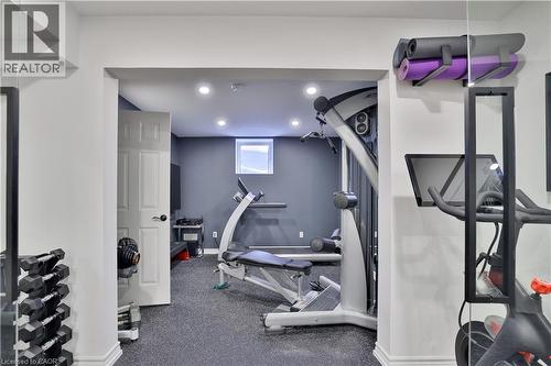 565 Harmony Avenue, Burlington, ON - Indoor Photo Showing Gym Room