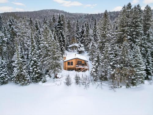 Photo aérienne - 727 Ch. De Courchevel, Saint-Adolphe-D'Howard, QC - Outdoor