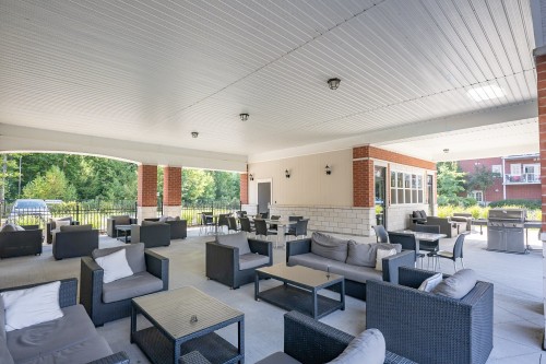 Salle communautaire - 310-1450 Av. De Rochechouart, Saint-Jérôme, QC - Outdoor With Deck Patio Veranda With Exterior