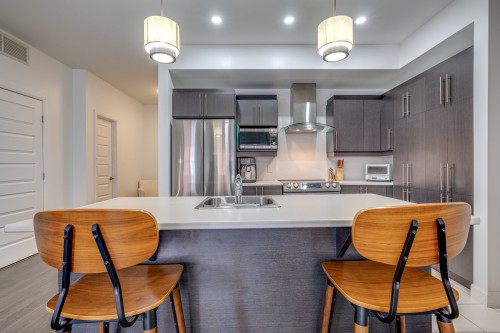 Cuisine - 310-1450 Av. De Rochechouart, Saint-Jérôme, QC - Indoor Photo Showing Kitchen With Double Sink With Upgraded Kitchen