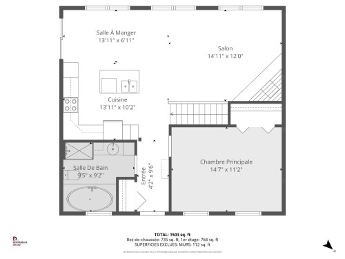 Plan (croquis) - 19 Ch. De La Fleur-De-Lune, Saint-Sauveur, QC - Other