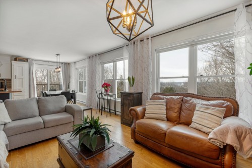 Salon - 19 Ch. De La Fleur-De-Lune, Saint-Sauveur, QC - Indoor Photo Showing Living Room