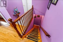 Oak staircase to basement - 