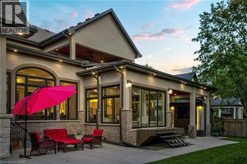 126 Mcgregor Crescent, Ancaster, ON - Outdoor With Deck Patio Veranda