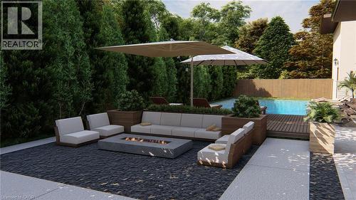 126 Mcgregor Crescent, Ancaster, ON - Outdoor With Deck Patio Veranda