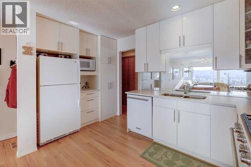 5943 Silver Ridge Drive Nw, Calgary, AB - Indoor Photo Showing Kitchen With Double Sink