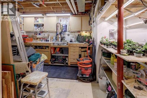 5943 Silver Ridge Drive Nw, Calgary, AB - Indoor Photo Showing Basement