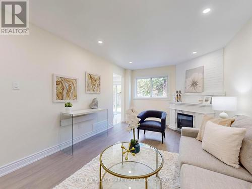 27 Penny Crescent, Markham, ON - Indoor Photo Showing Living Room With Fireplace