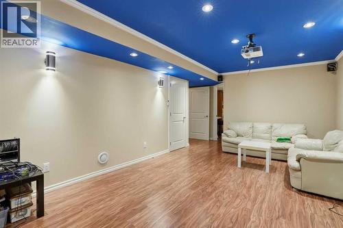 Media/ theatre room - 197 West Creek Boulevard, Chestermere, AB - Indoor