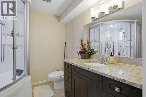 Basement bathroom - 197 West Creek Boulevard, Chestermere, AB - Indoor Photo Showing Bathroom