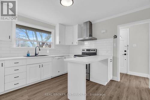 220 Bruce Street, Kitchener, ON - Indoor Photo Showing Kitchen With Upgraded Kitchen