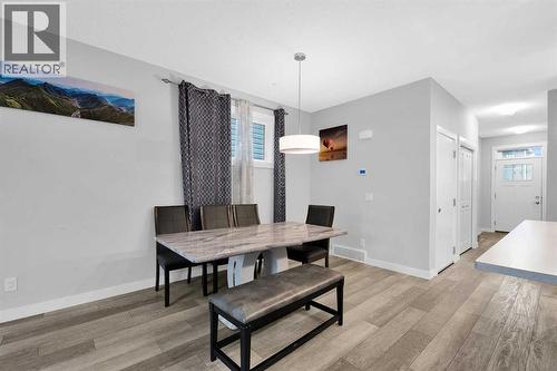 349 Calhoun Common Ne, Calgary, AB - Indoor Photo Showing Dining Room