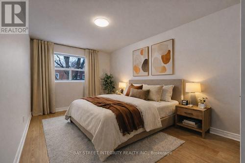 Virtual Staged 3rd  Bed - 70 Elsa Vine Way, Toronto, ON - Indoor Photo Showing Bedroom