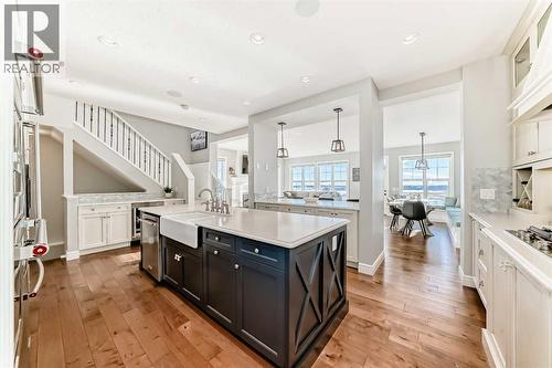 35 Mahogany Crescent Se, Calgary, AB - Indoor Photo Showing Kitchen With Upgraded Kitchen