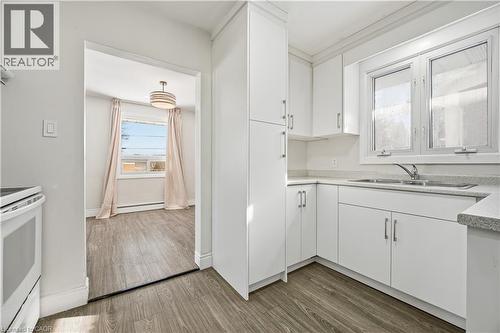 290 Lincoln Road, Waterloo, ON - Indoor Photo Showing Kitchen With Double Sink