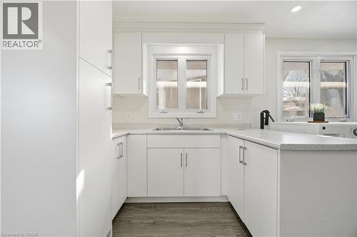 290 Lincoln Road, Waterloo, ON - Indoor Photo Showing Kitchen With Double Sink