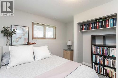 34 Bruns Bay, Lacombe, AB - Indoor Photo Showing Bedroom