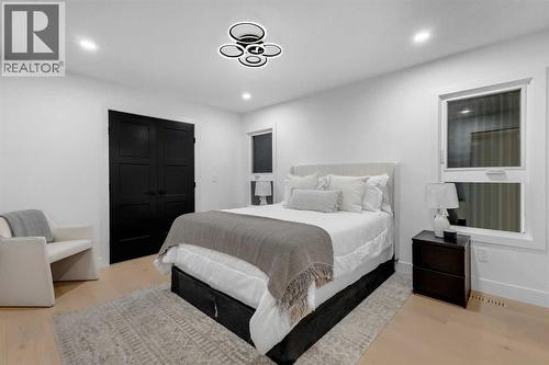 9419 Academy Drive Se, Calgary, AB - Indoor Photo Showing Bedroom