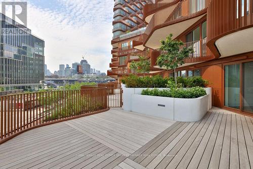 214 - 155 Merchants' Wharf, Toronto, ON - Outdoor With Deck Patio Veranda With Exterior