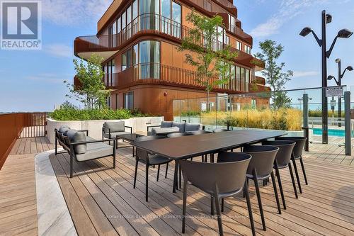 214 - 155 Merchants' Wharf, Toronto, ON - Outdoor With Deck Patio Veranda With Exterior
