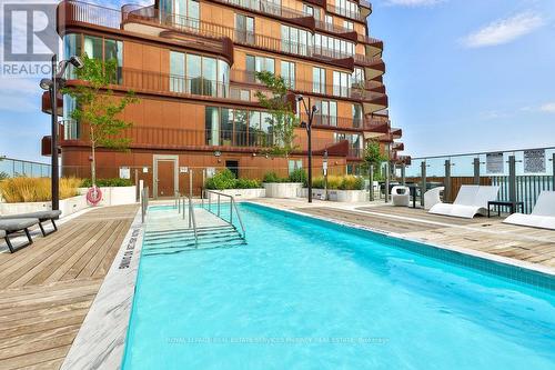 214 - 155 Merchants' Wharf, Toronto, ON - Outdoor With In Ground Pool With Deck Patio Veranda