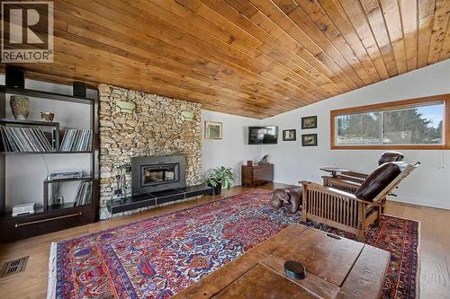 7331 Silver Mead Road Nw, Calgary, AB - Indoor Photo Showing Other Room With Fireplace