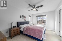 Primary bedroom has beautiful mountain views! - 