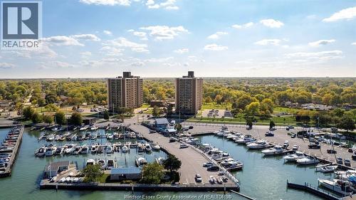 9099 Riverside Dr E Unit# E1017, Windsor, ON - Outdoor With Body Of Water With View