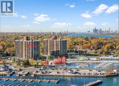 9099 Riverside Dr E Unit# E1017, Windsor, ON - Outdoor With Body Of Water With View