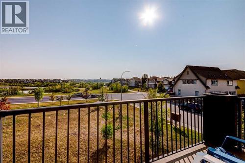 View from 4th bedroom balcony - 14 Marquis Heights Se, Calgary, AB - Outdoor With Balcony