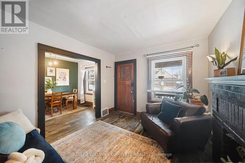 22 Cope Street, Hamilton, ON - Indoor With Fireplace