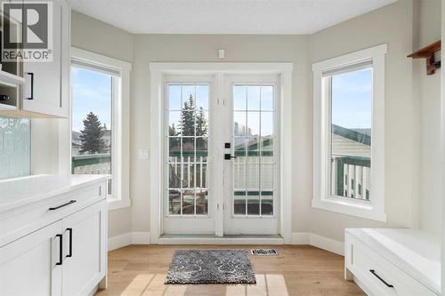 Doors to deck - 111 Woodside Circle Nw, Airdrie, AB - Indoor