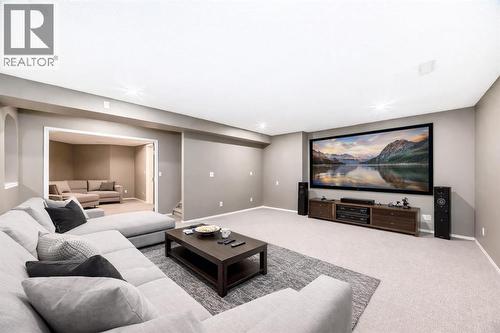 staged family room - 11931 Valley Ridge Drive Nw, Calgary, AB - Indoor Photo Showing Other Room
