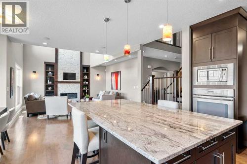 173 Sage Meadows Circle Nw, Calgary, AB - Indoor Photo Showing Kitchen With Upgraded Kitchen