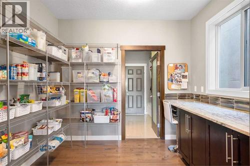 Massive Walk thru pantry - 173 Sage Meadows Circle Nw, Calgary, AB - Indoor With Storage