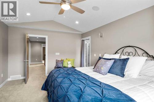 Primary Bedroom - 173 Sage Meadows Circle Nw, Calgary, AB - Indoor Photo Showing Bedroom