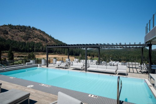 1413-2000 Hannington Rd, Langford, BC - Outdoor With In Ground Pool