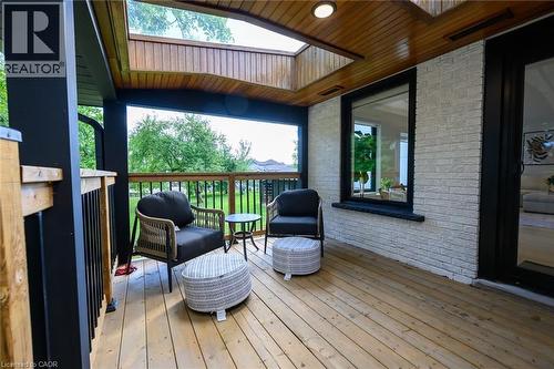 162 Stone Church Road E, Hamilton, ON - Outdoor With Deck Patio Veranda With Exterior