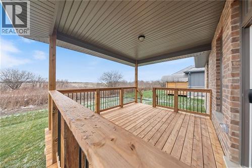 187 Craddock Boulevard, Jarvis, ON - Outdoor With Deck Patio Veranda With Exterior