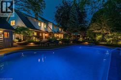 Pool at twilight - 